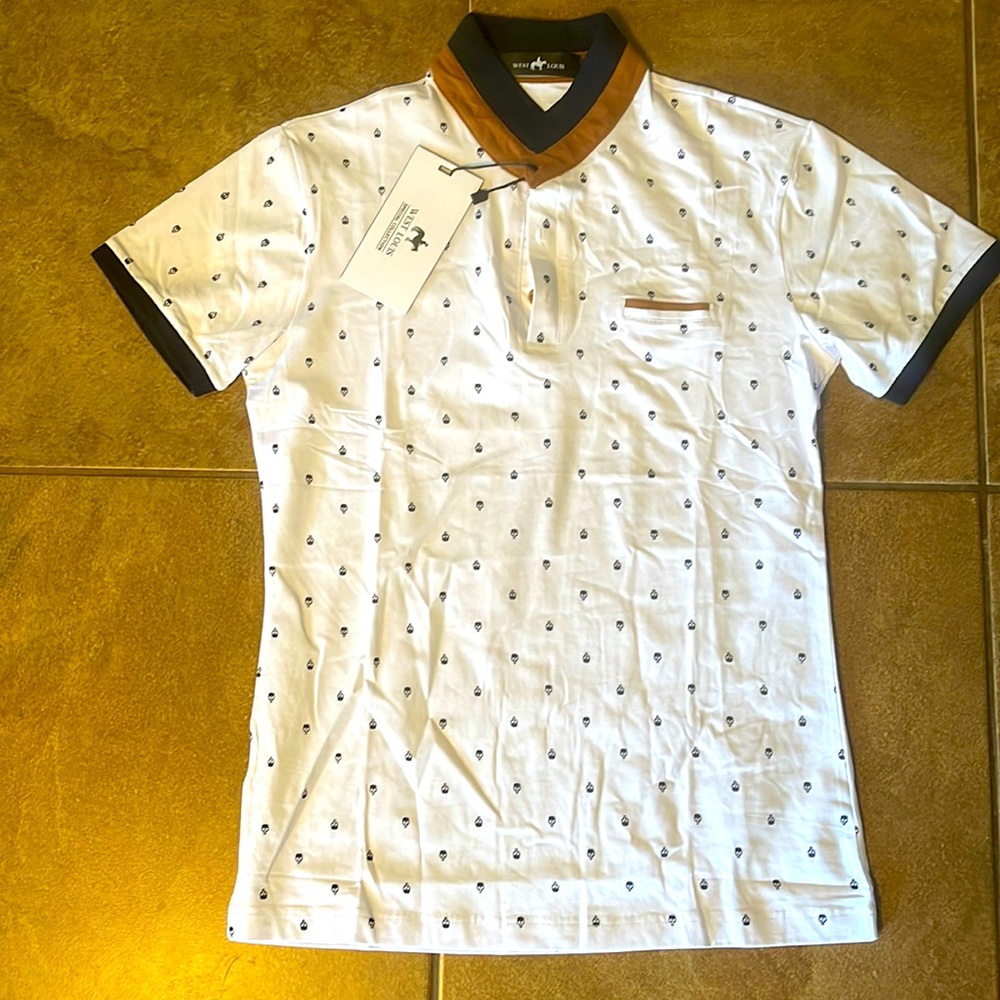 Men’s West Louis “business man” polo shirt, size XL